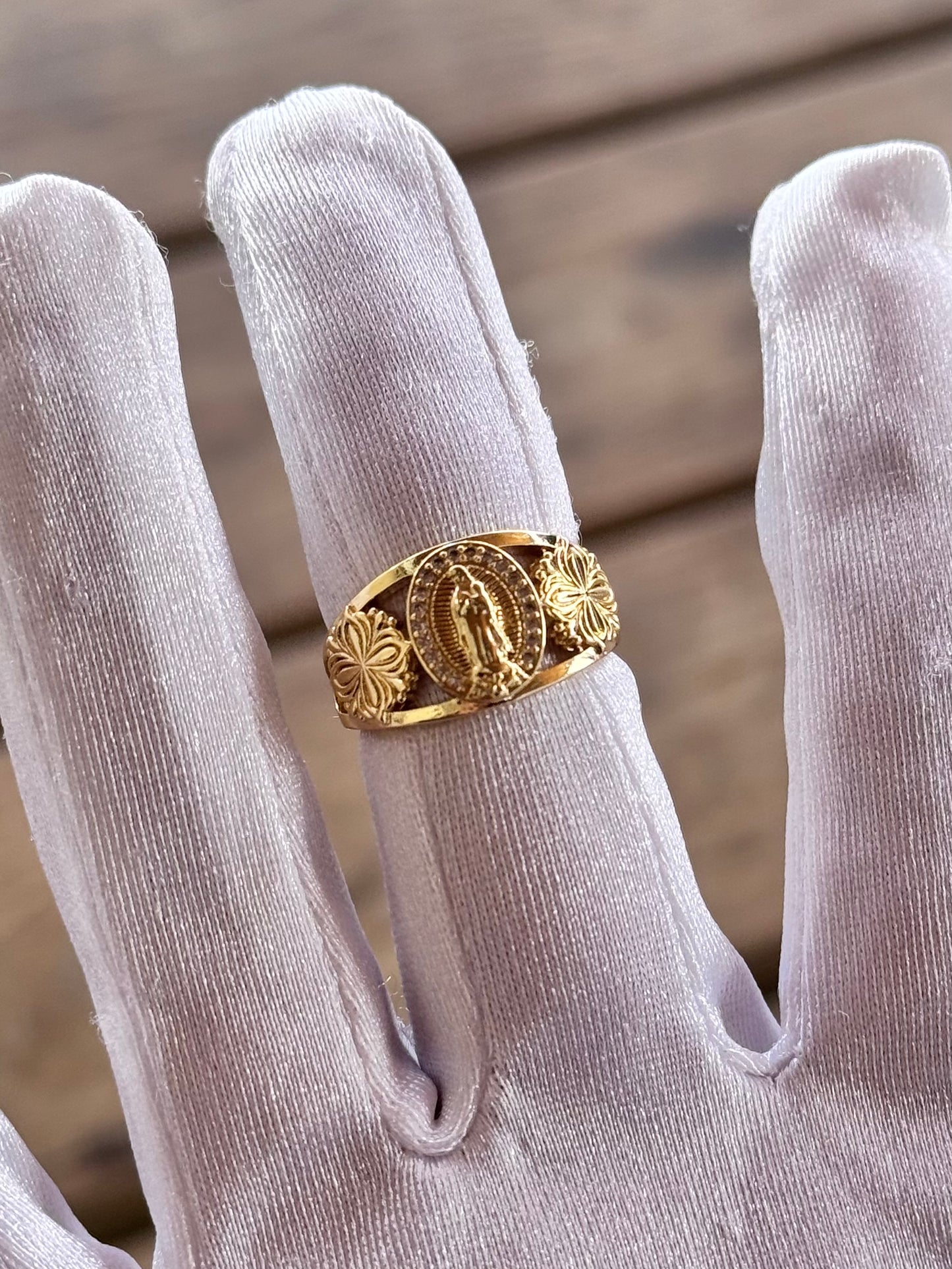 Virgencita Divina Adjustable Ring