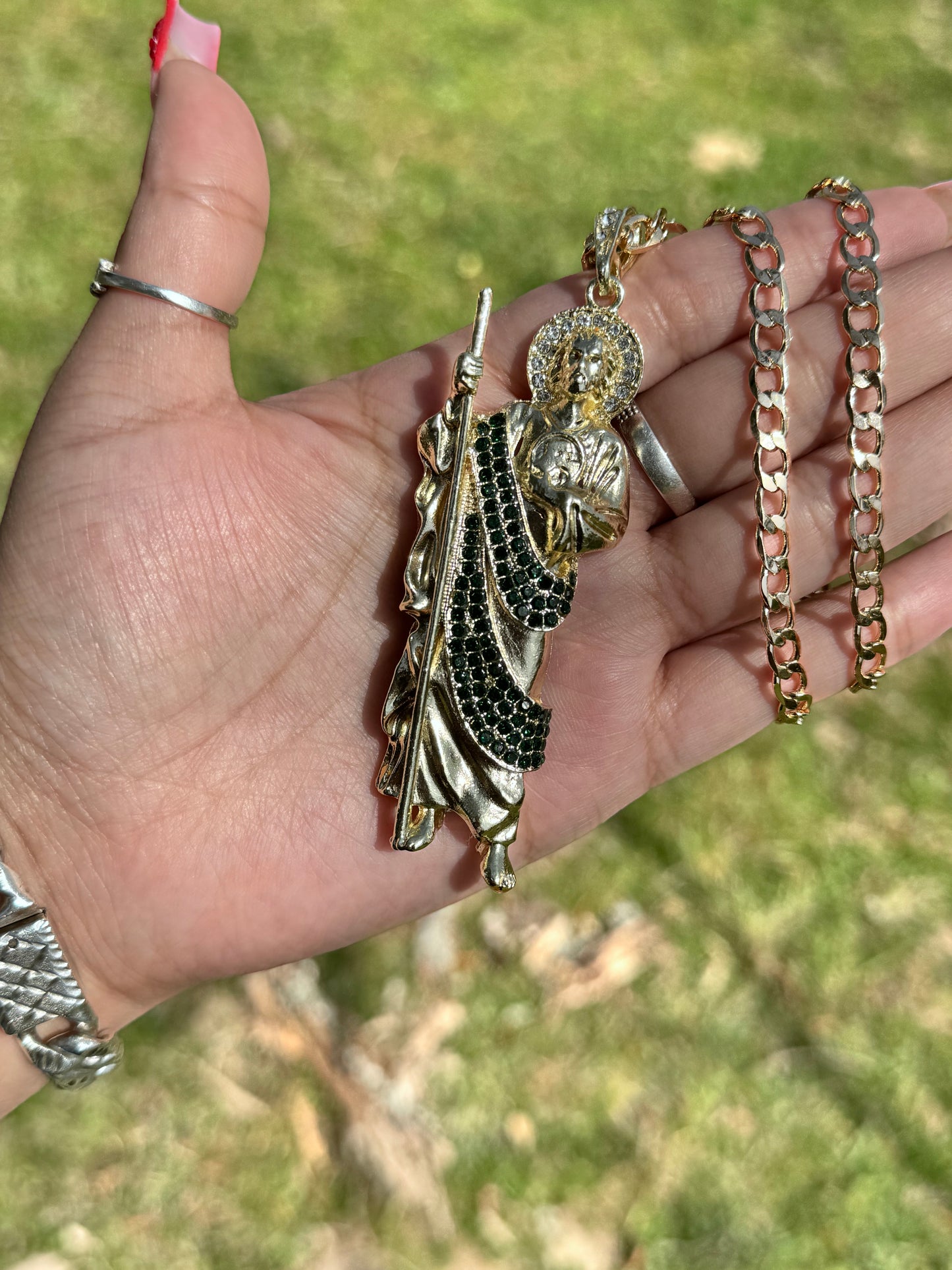 San Judas XL Cuban Chain