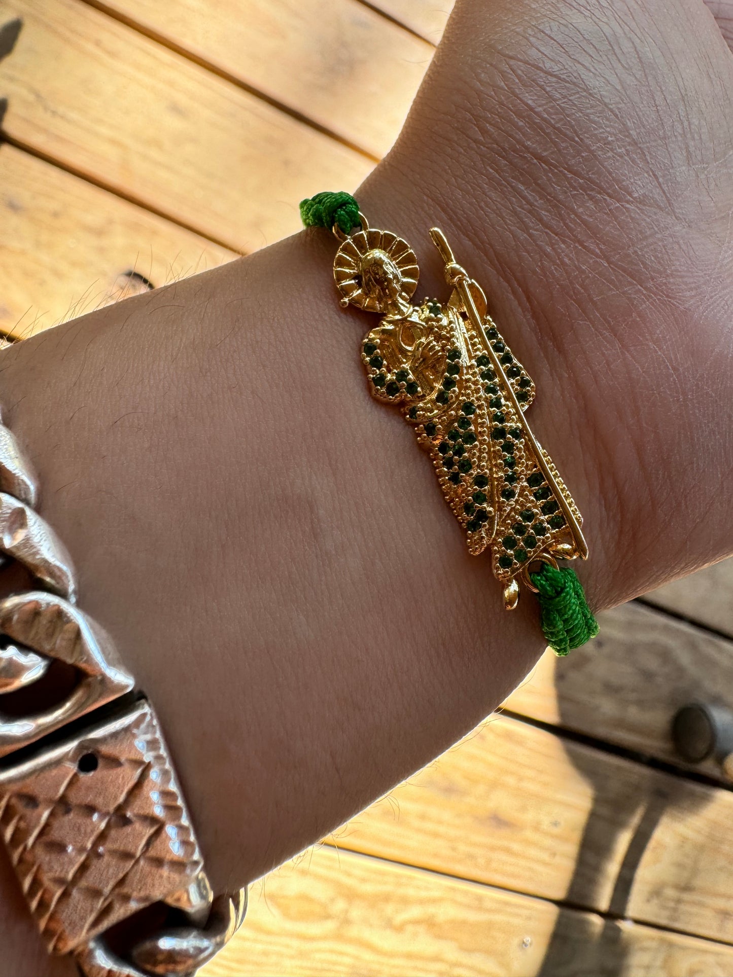 San Judas Nylon Bracelet