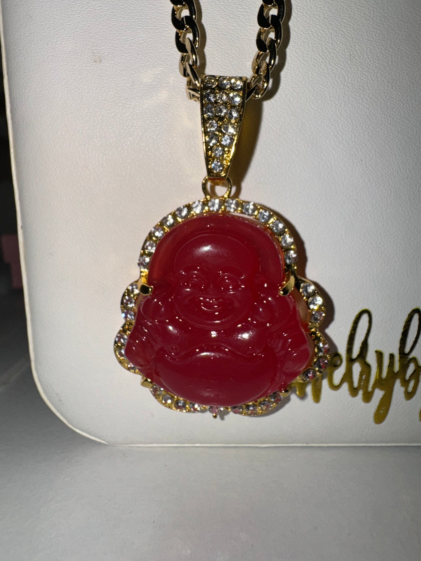 Red Buddha Necklace
