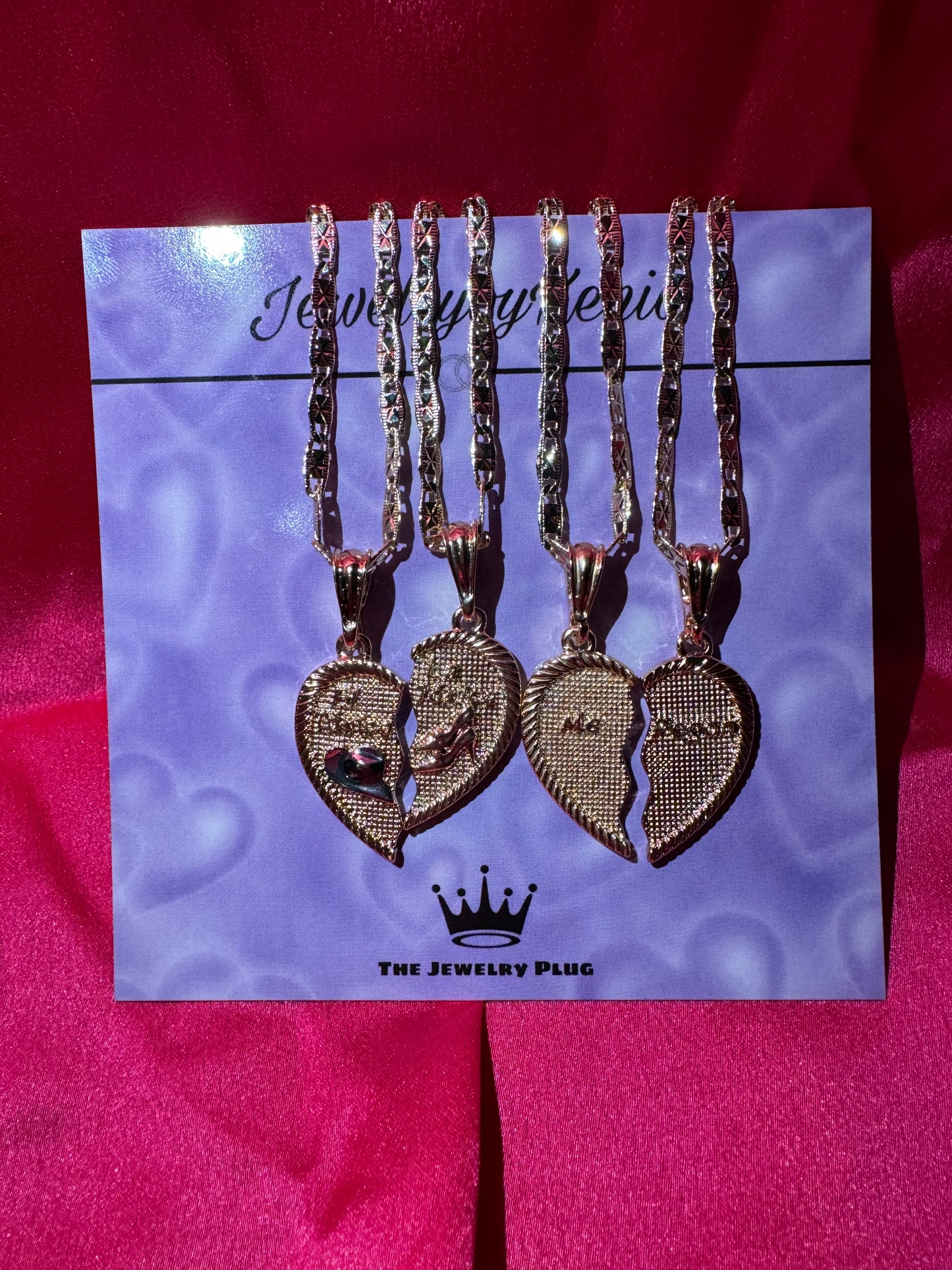 El Toxico y La Tóxica Breakable Heart Necklace