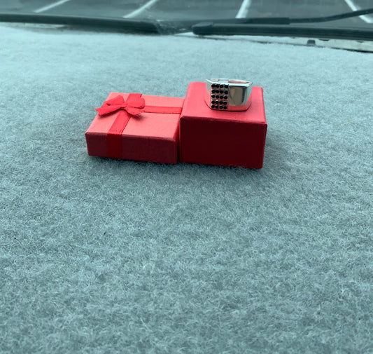 The 20 Rhinestone Ring (Size 10.5)