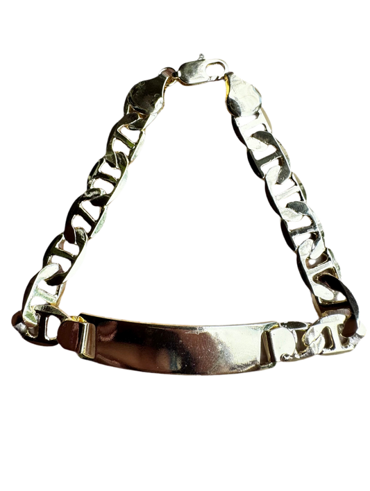 Men ID Bracelet Esclava