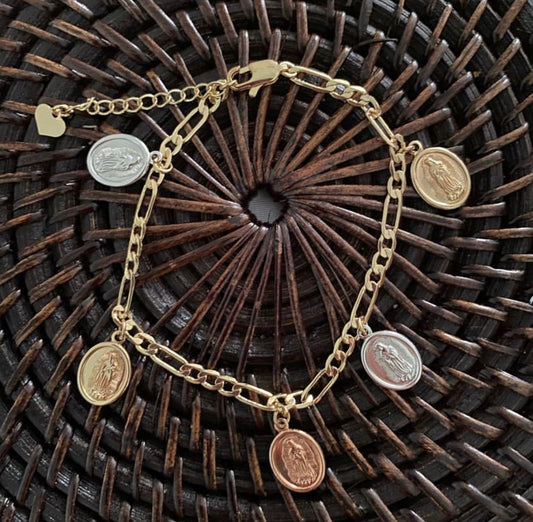 Virgencita Charm Bracelet