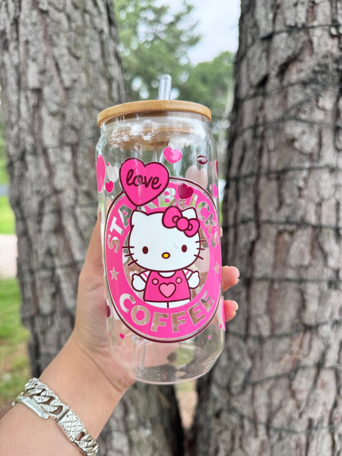 Kitty Glass Cup