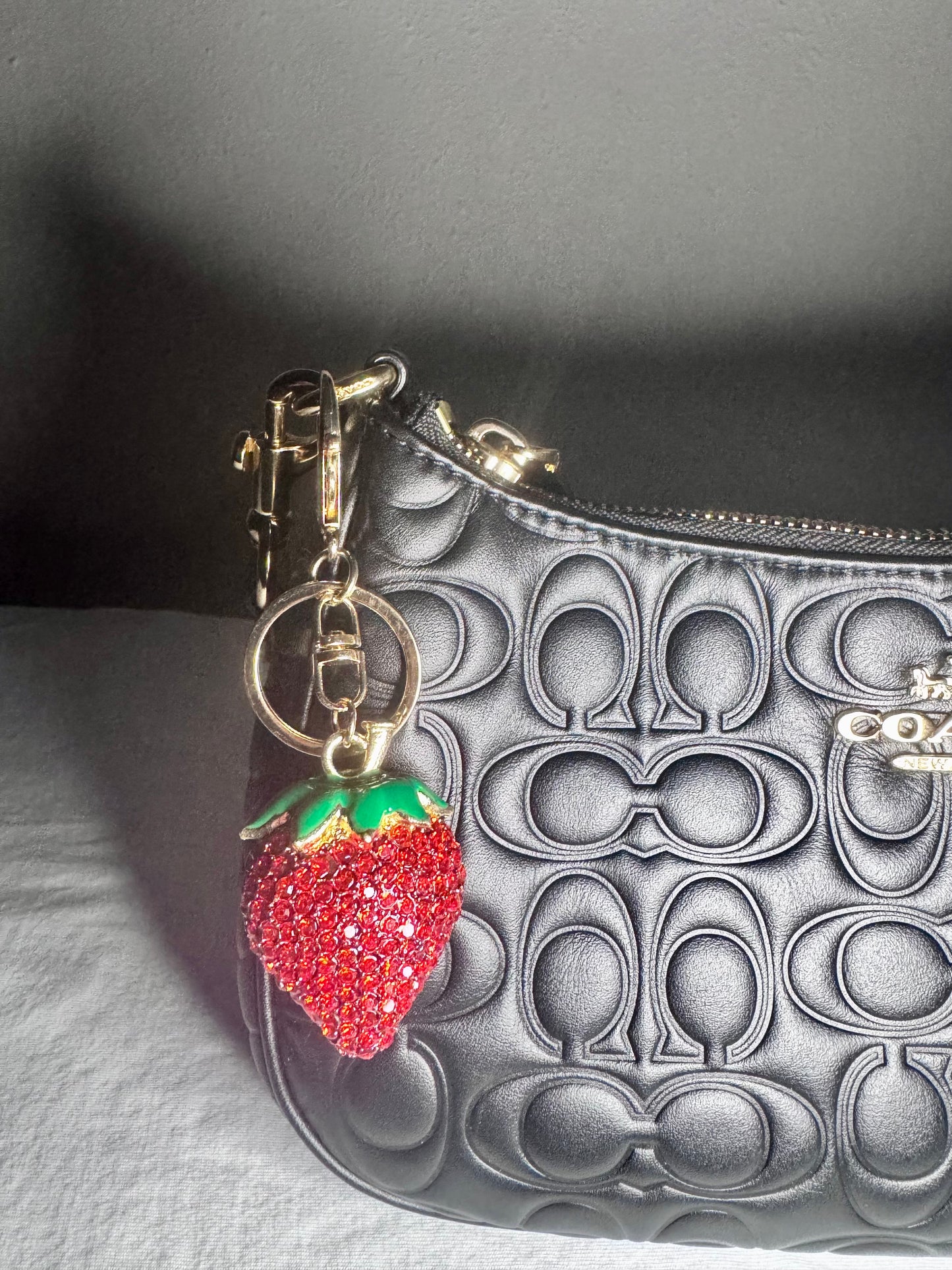 Strawberry Red Keychain