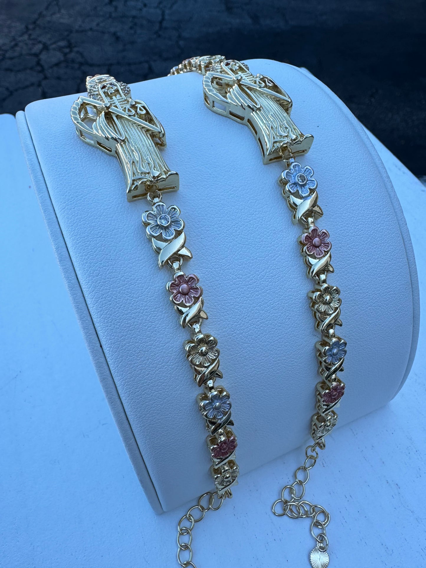 Santa Muerte Florecita Bracelet