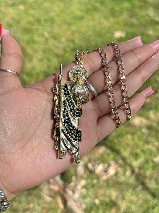 San Judas XL Cuban Chain