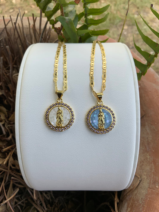 Virgencita Medalla Necklace