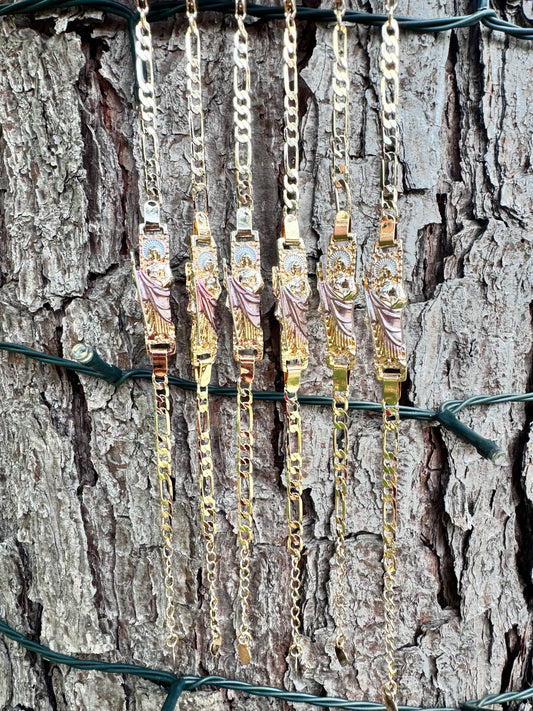 San Judas FÃgaro Small Esclava (Rose Gold)