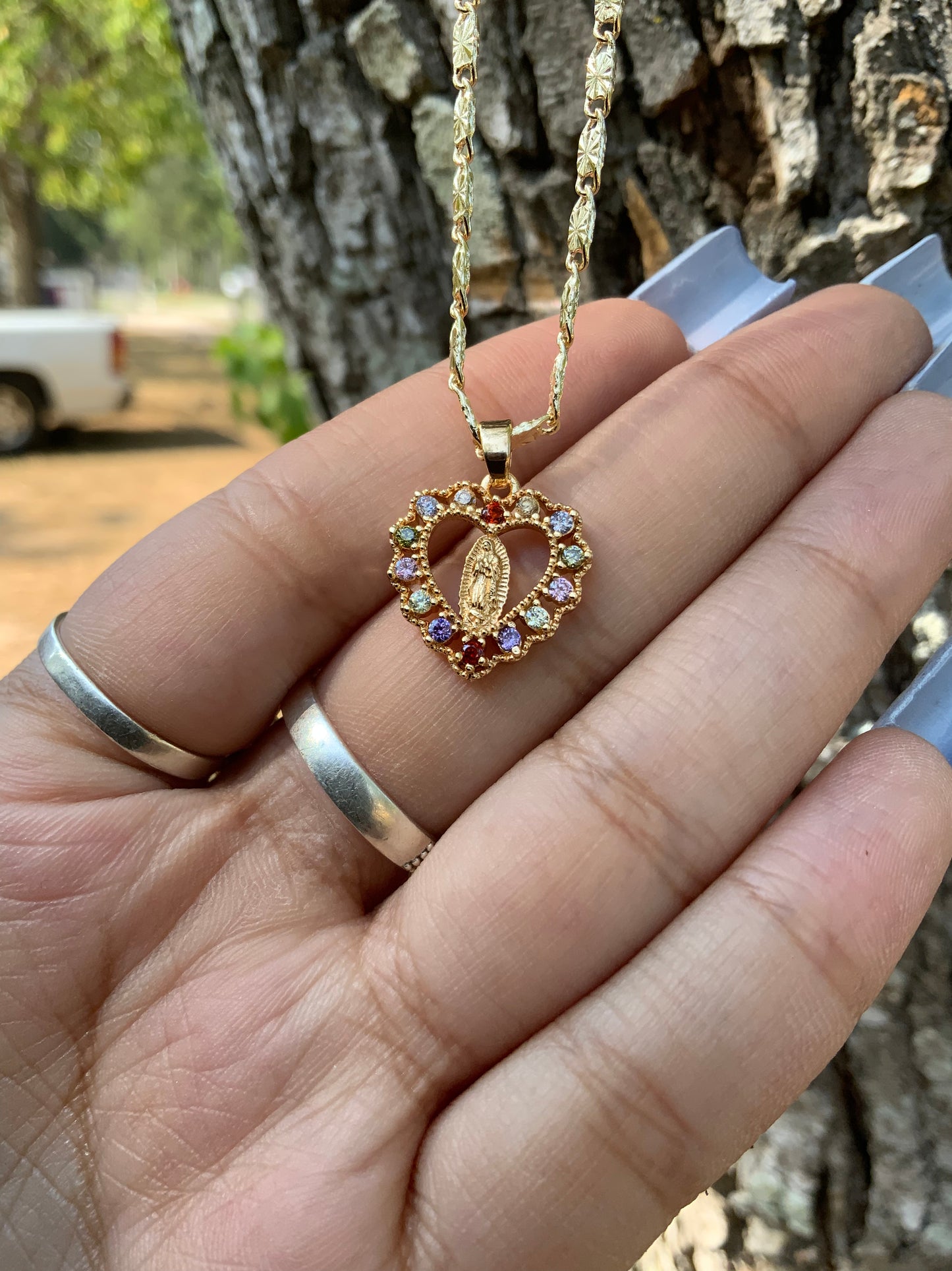 Corazoncito Virgencita Necklace