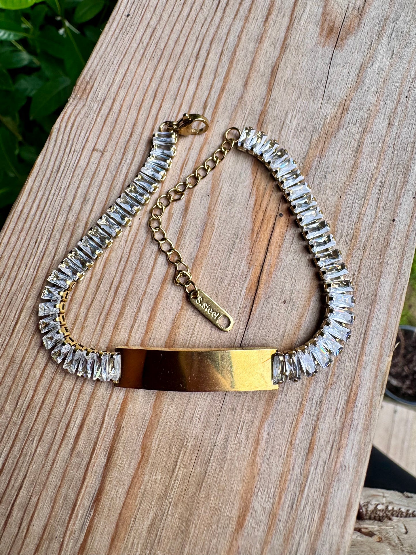 Woman Bling Personalized Bracelet