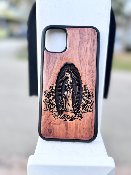 Virgencita IPhone Wood Case