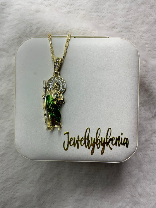 San Judas Detailed Necklace
