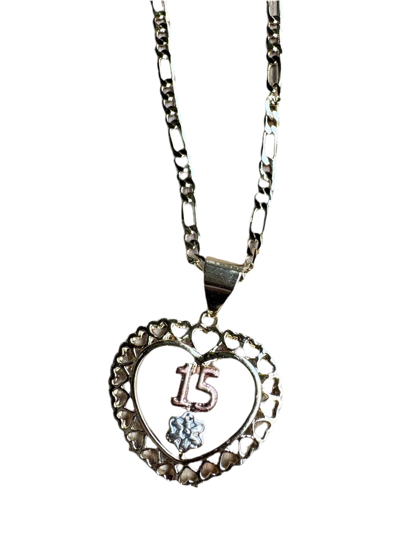 Quinceañera Heart Necklace