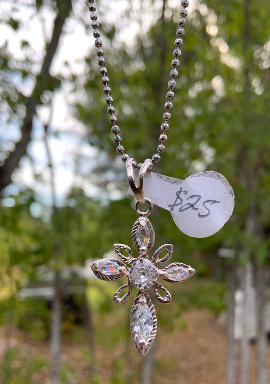 Bling Cross Pendant
