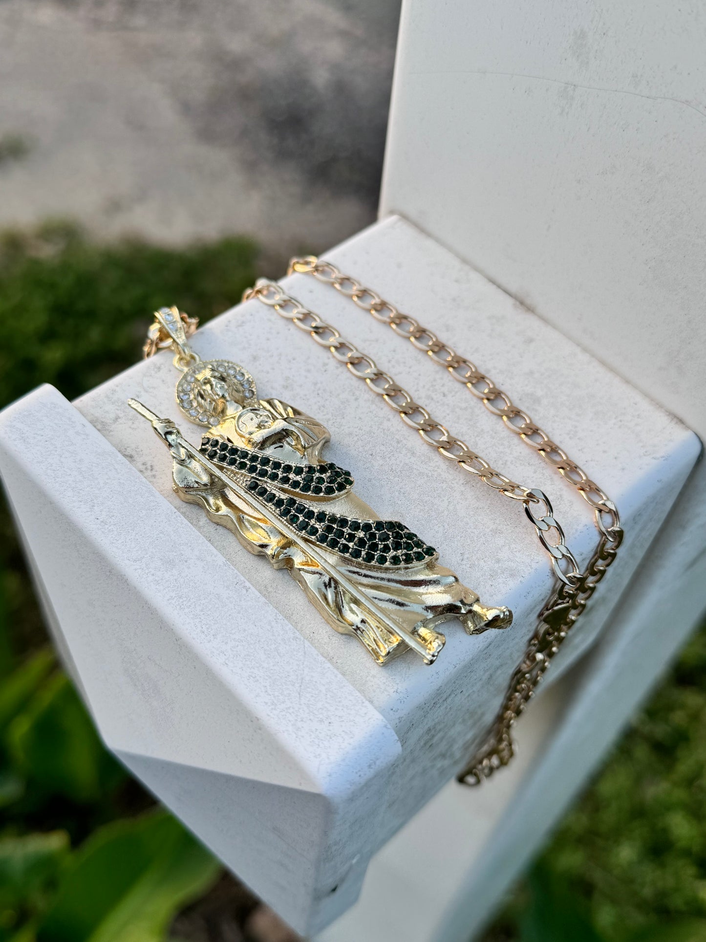 San Judas XL Cuban Chain