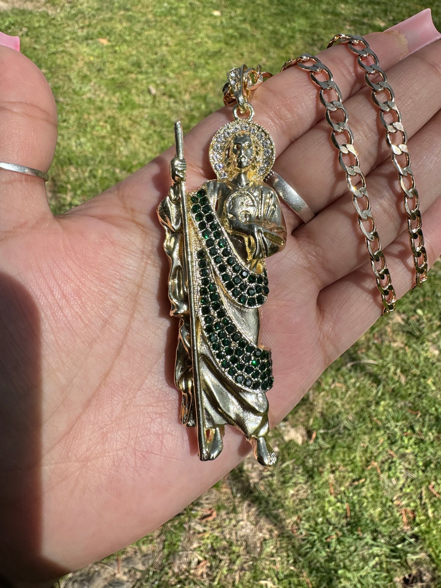 San Judas XL Cuban Chain