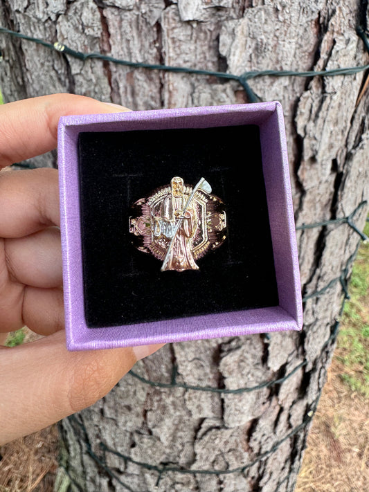 Santa Muerte Unisex Ring