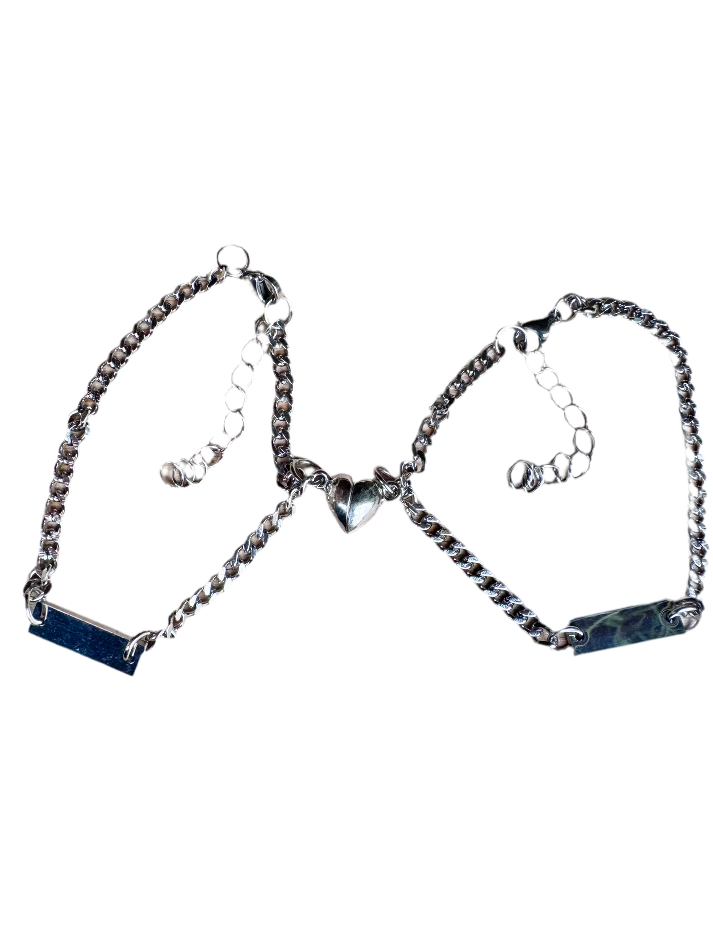 Connecting Heart Personalized Bracelet