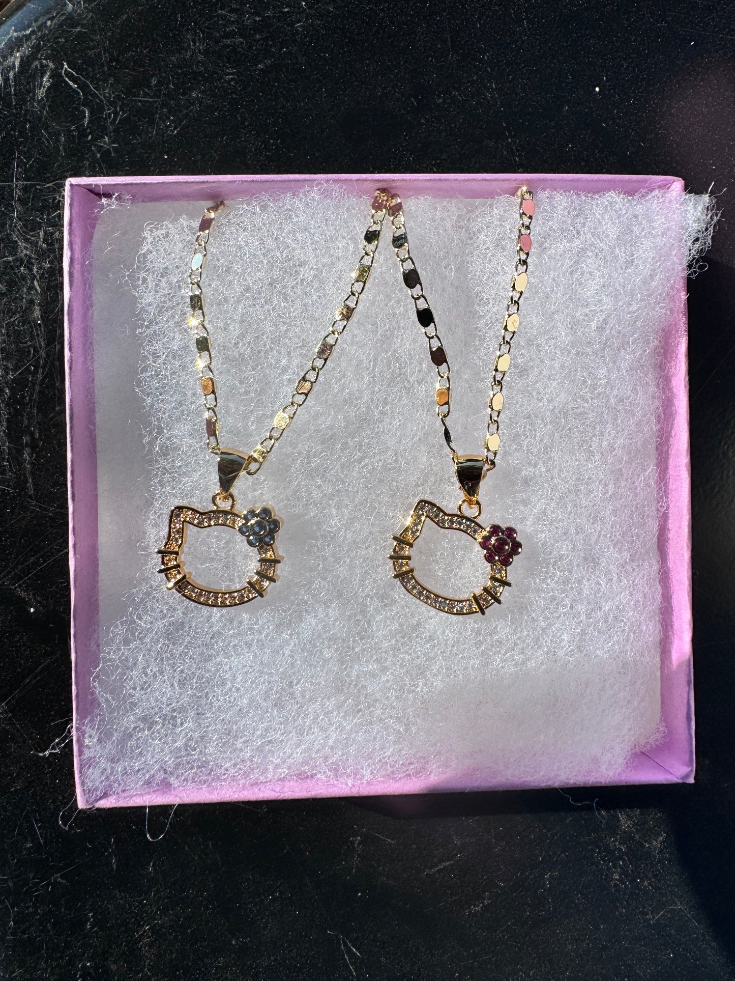 Kitty Head Necklace