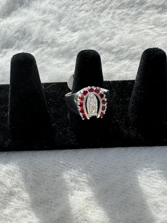 Herradura Roja de la virgen ring (Size 11)