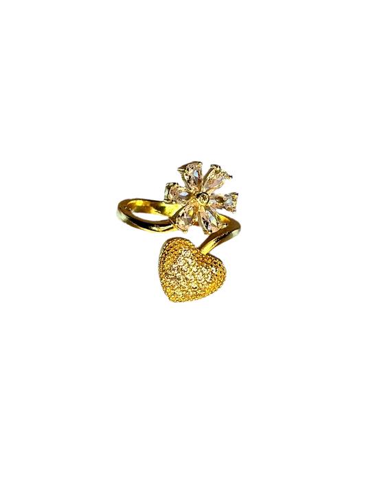 Corazon Bloom Adjustable Ring