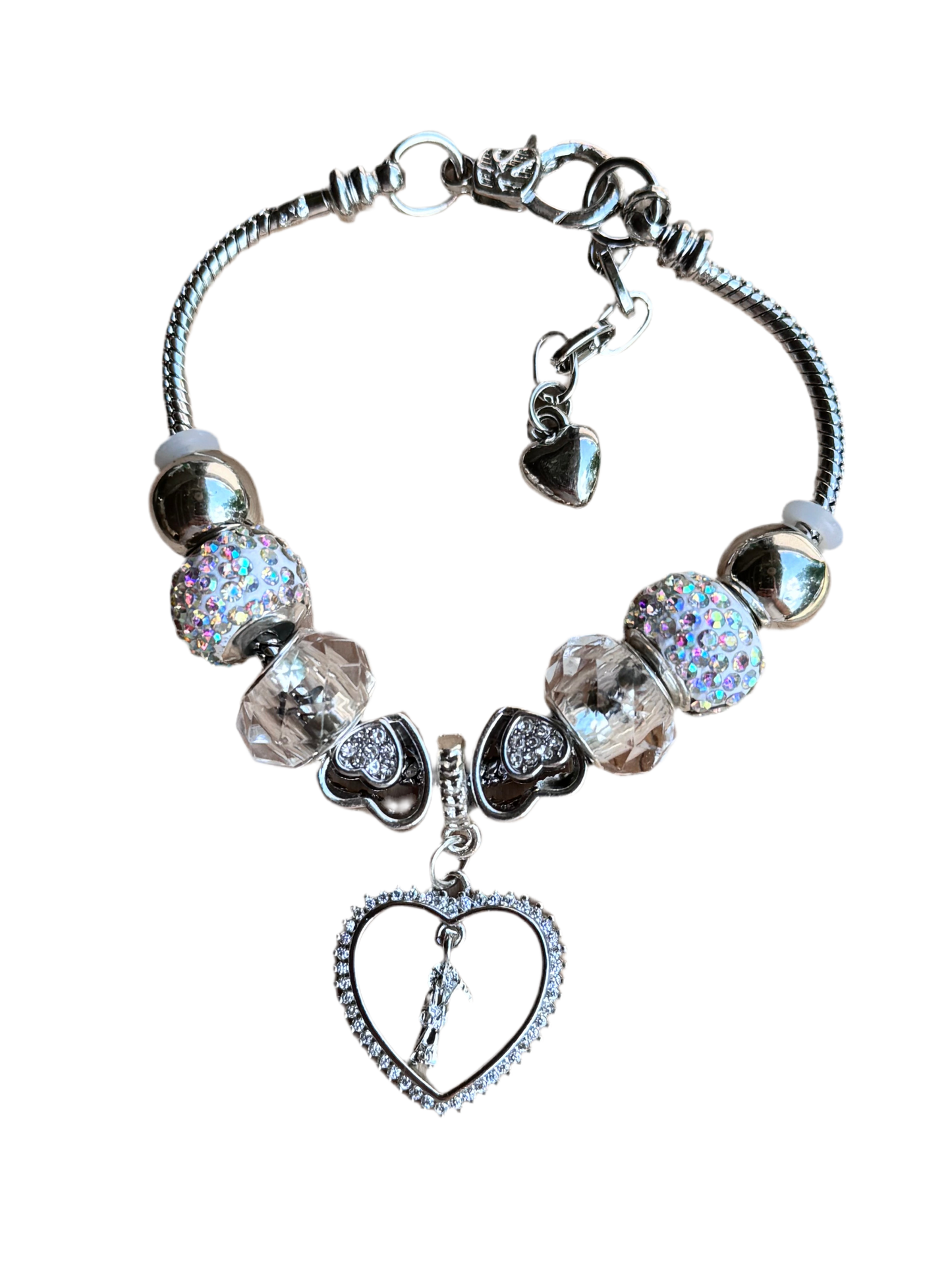 Santa Muerte Corazones Elegant Bracelet