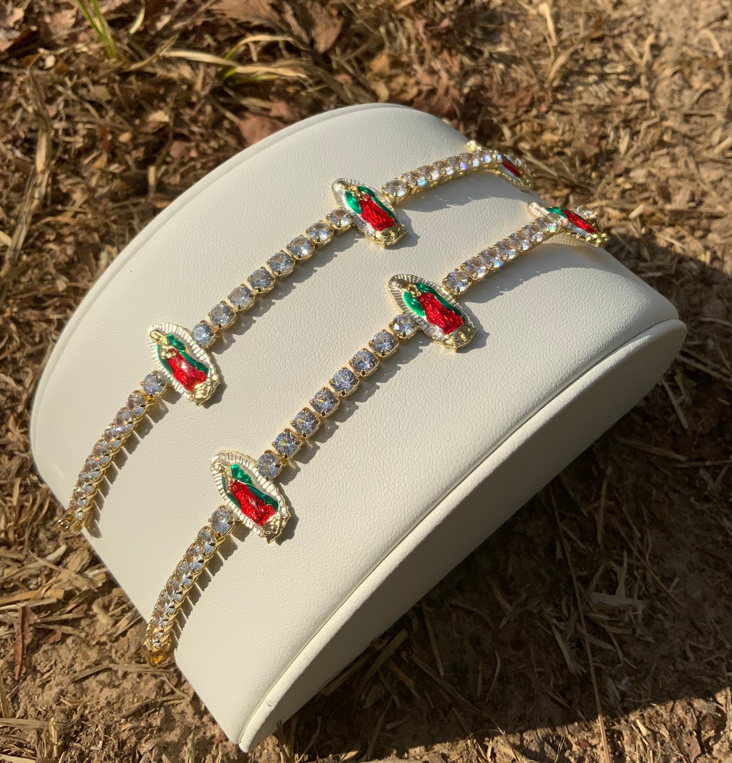 Virgencita Tennis Bracelet