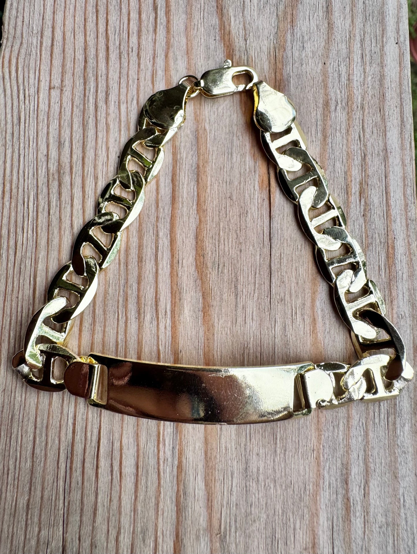Men ID Bracelet Esclava