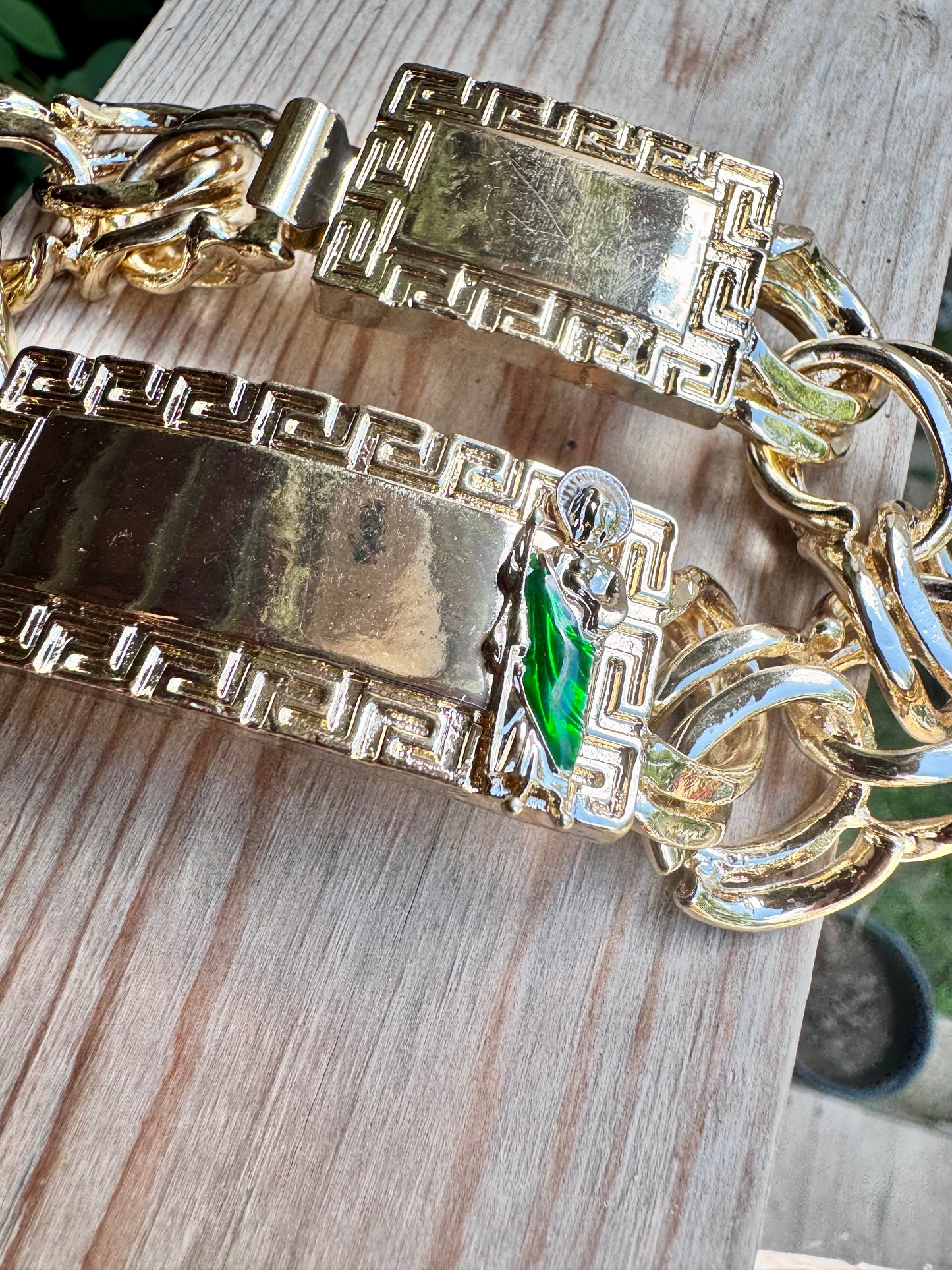 San Judas ID Personalized Chino Link Esclava