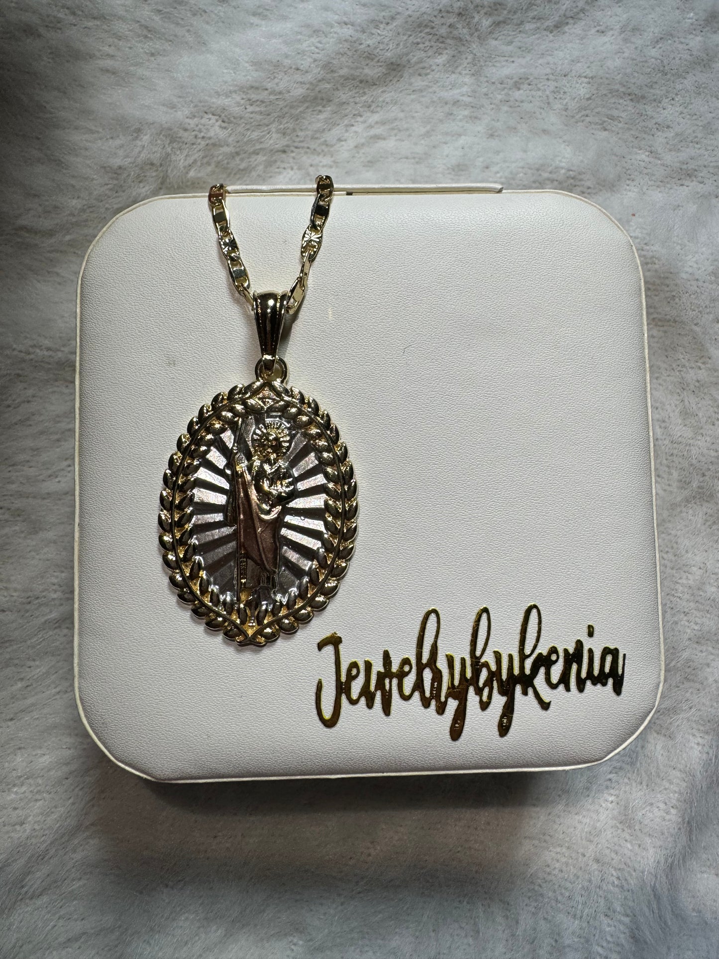 San Judas Medalla Necklace