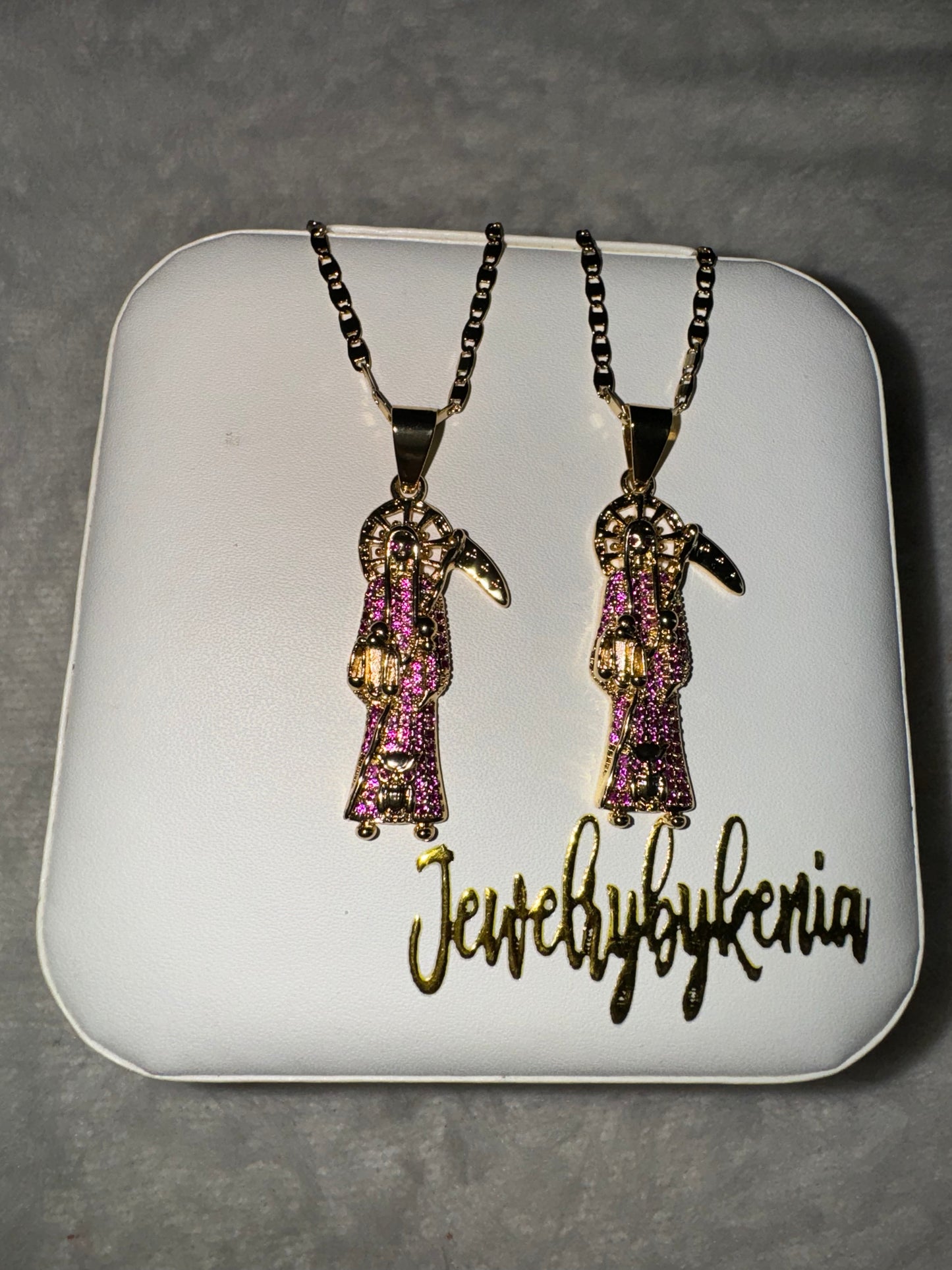 Small Pink Santa Muerte