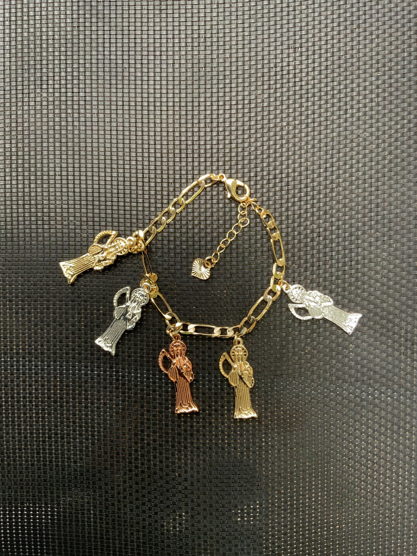 Santa Muerte Charm Bracelet