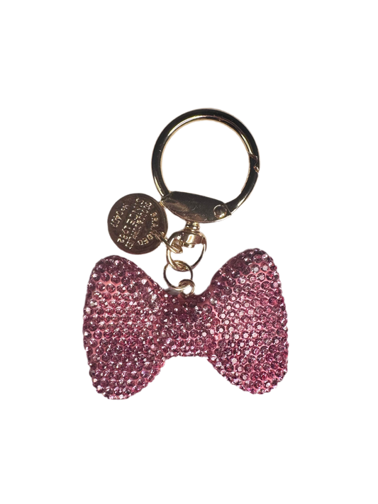 Bow Coquette Pink Keychain