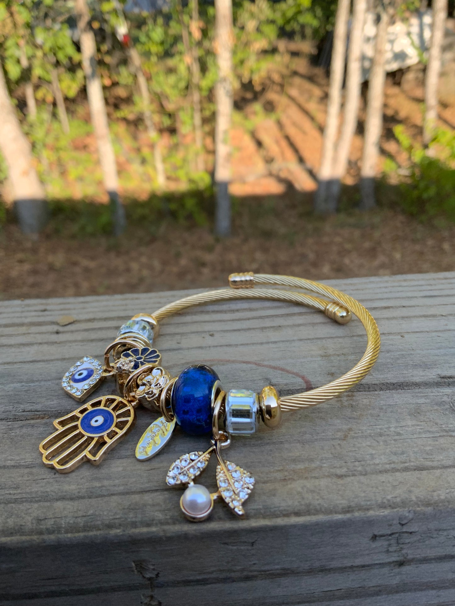 Blue Evil Eye Pandora Bracelet