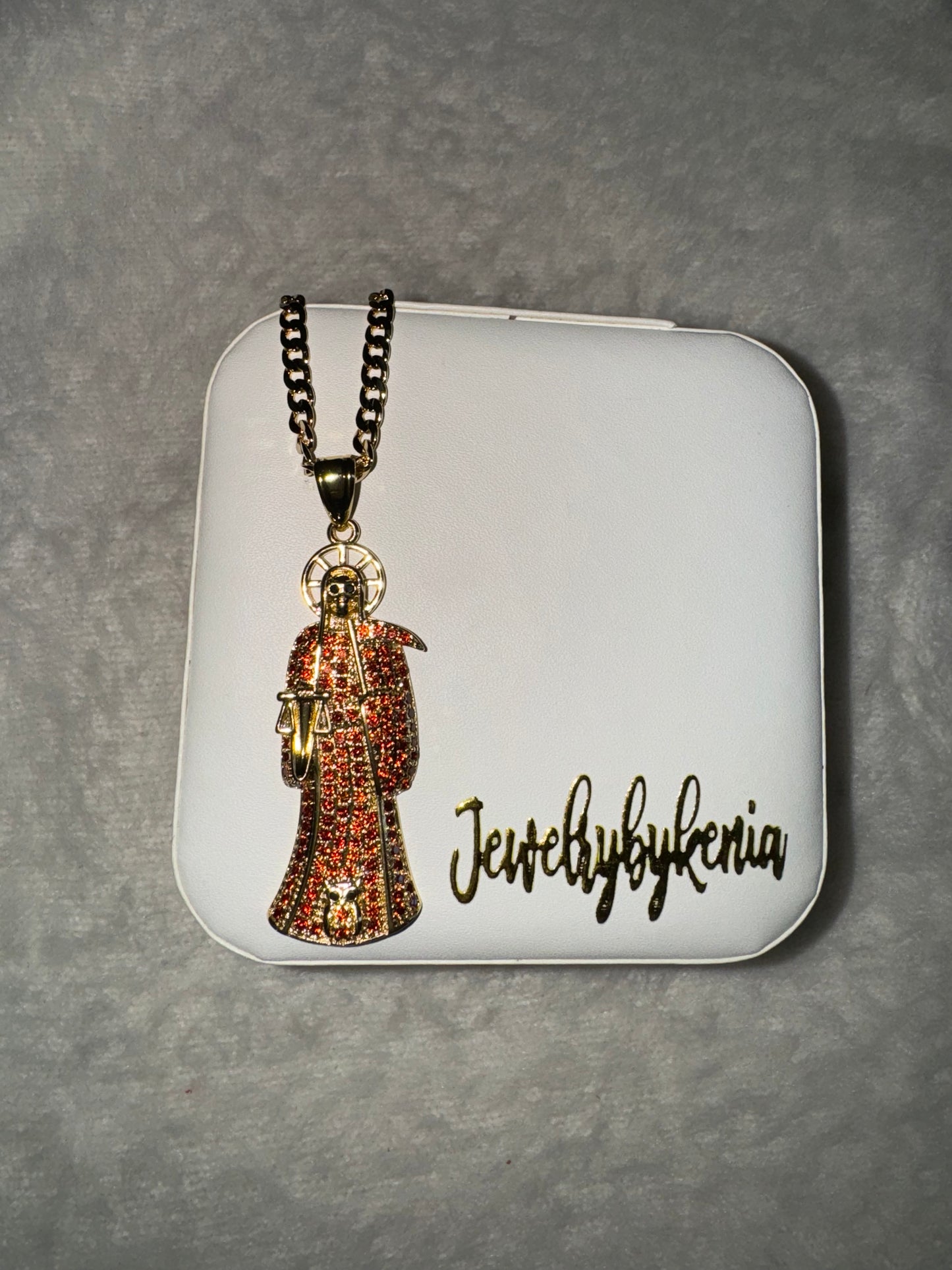 Large Red Santa Muerte