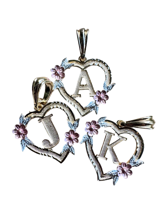 Initial Heart Necklace