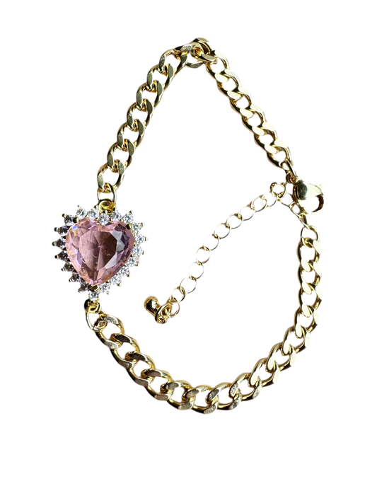 Corazon Rosa Bracelet