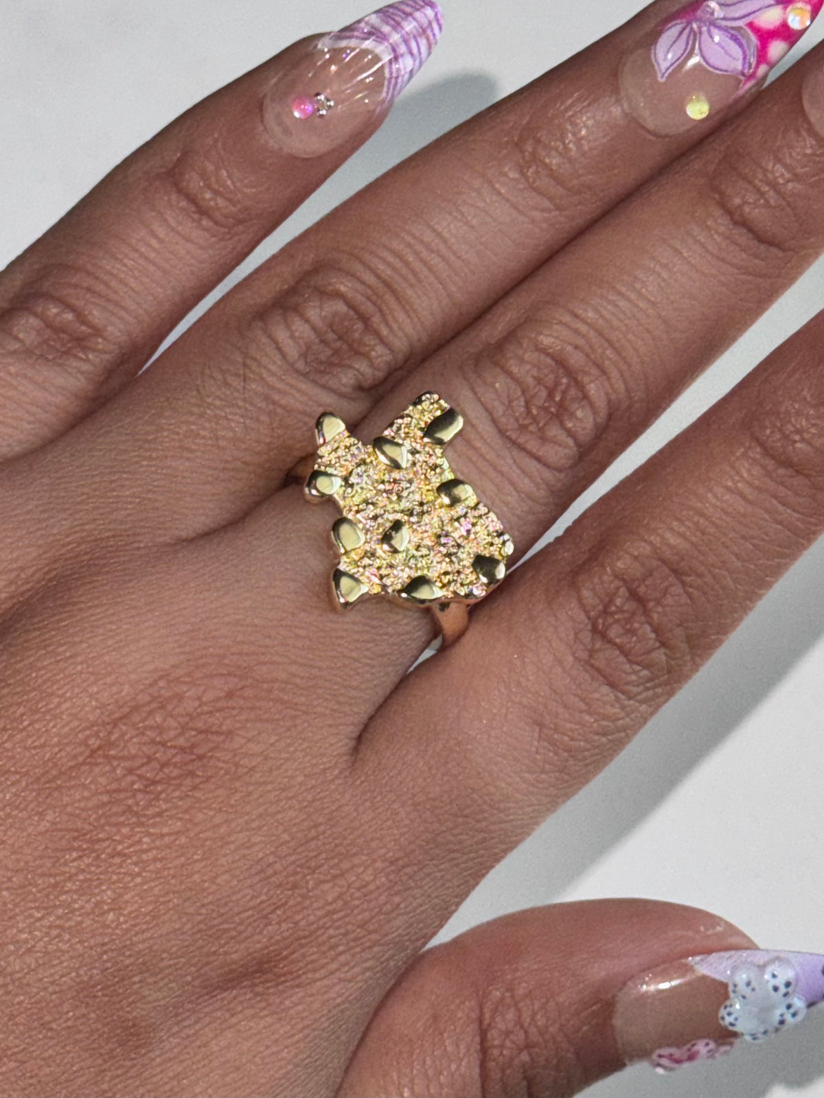 Tx Nugget Ring