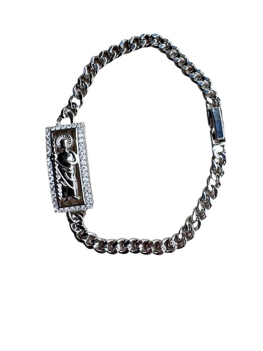 San Judas Bonita Bracelet (Silver)