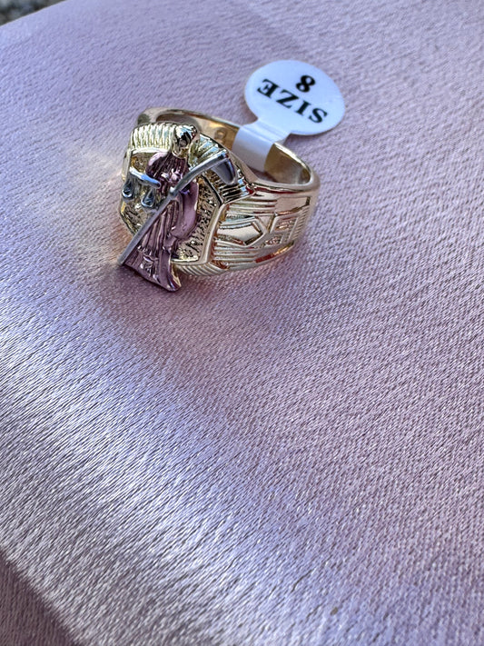 Santa Muerte Unisex Ring (New Version)