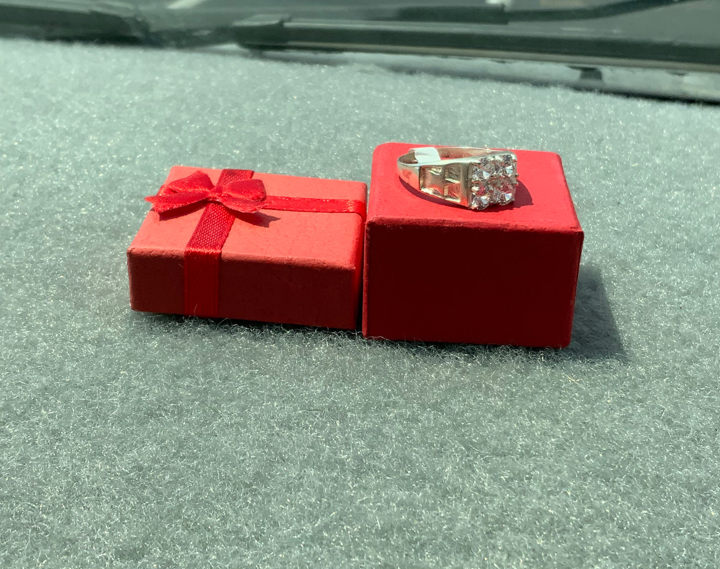 Four Stones Star Ring (Size 9.5)