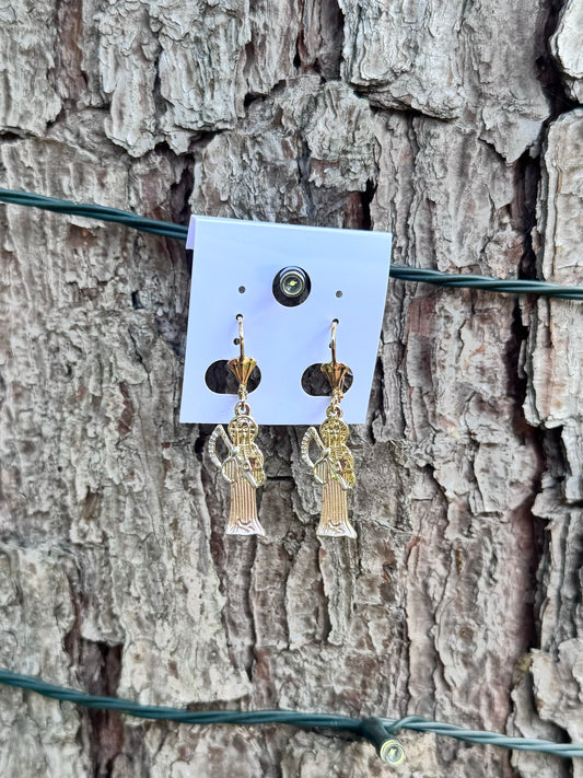 Santa Muerte Earrings