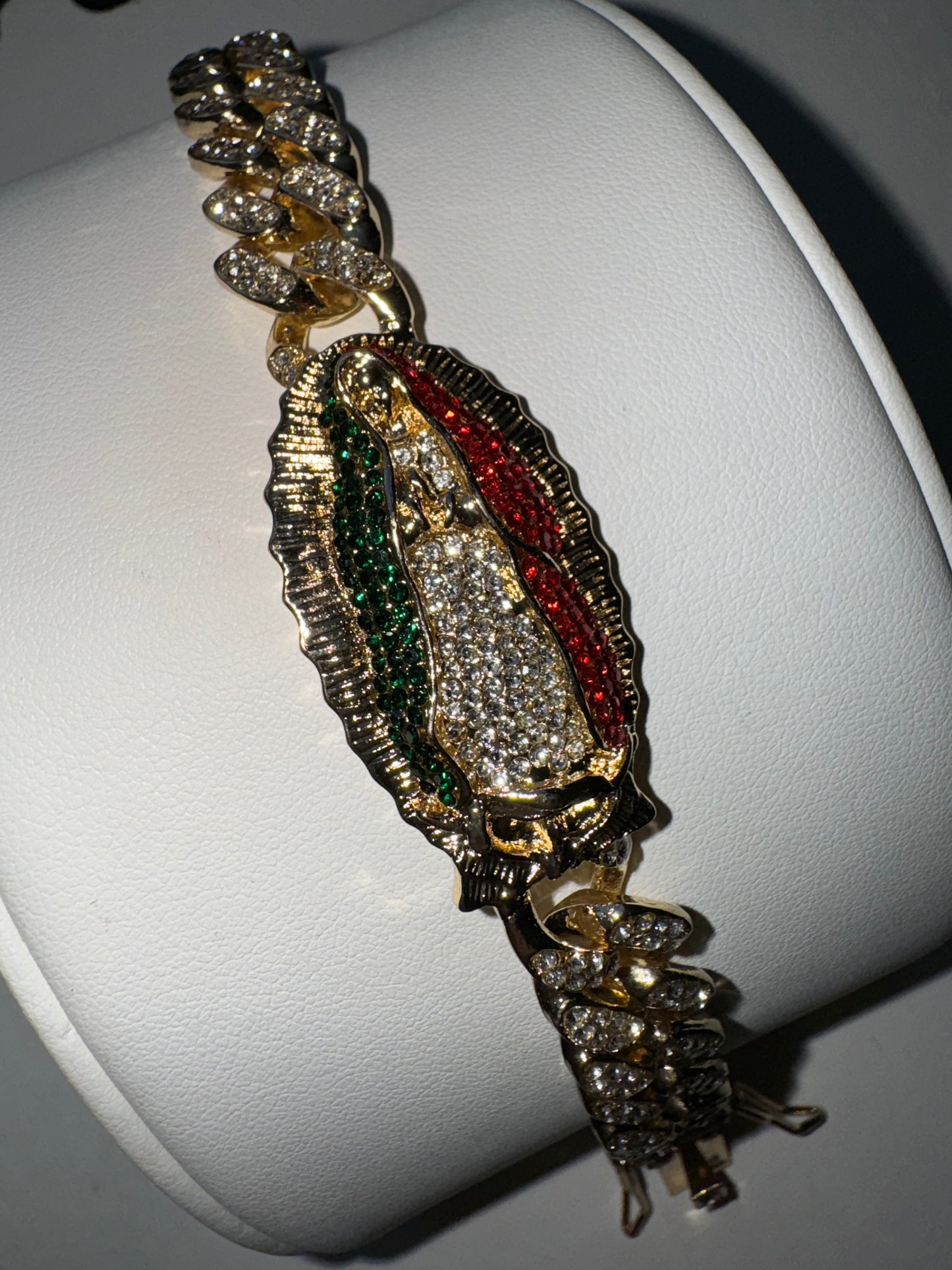 Virgencita Statue Iced Out Esclava