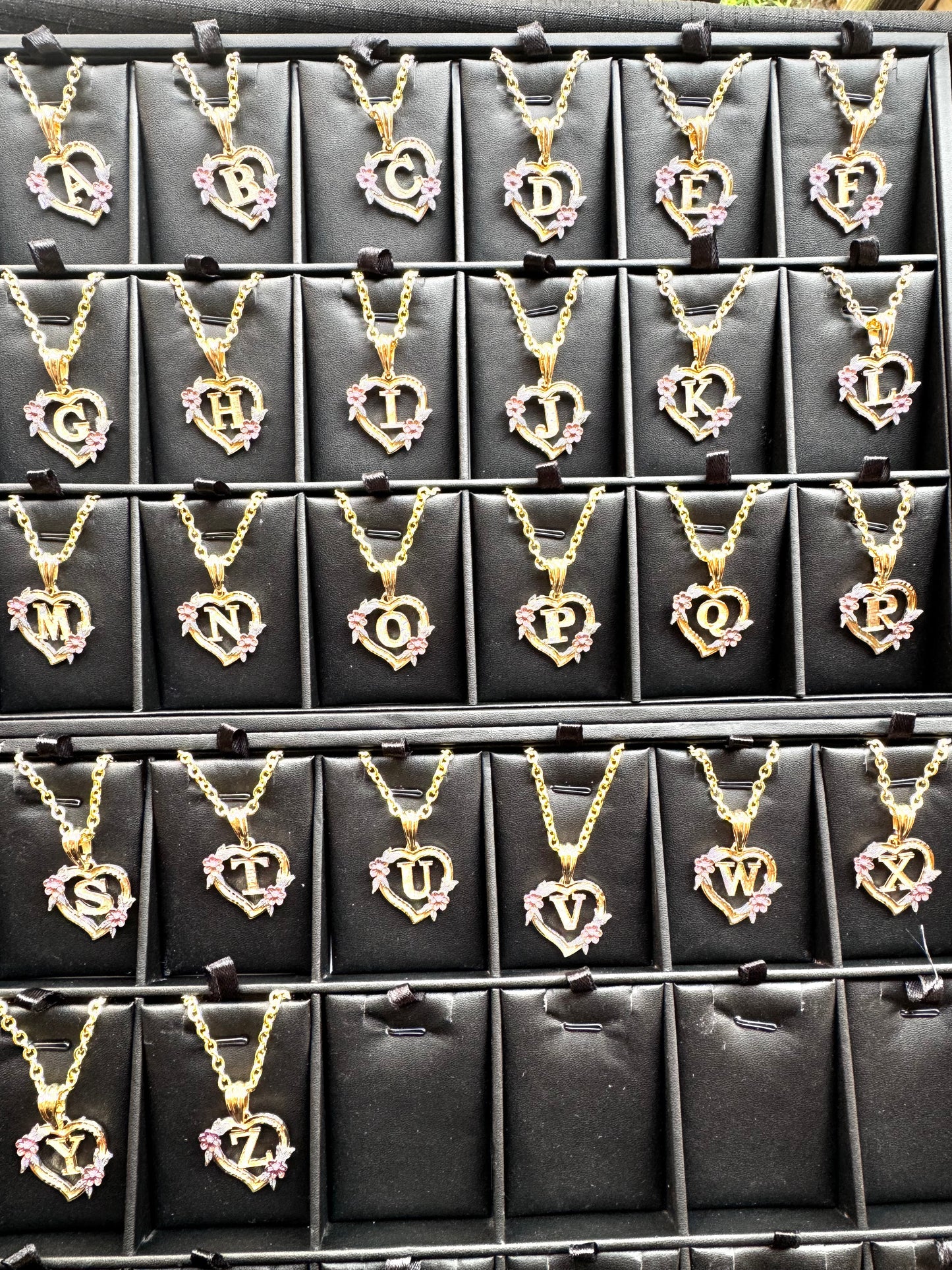 Initial Heart Necklace