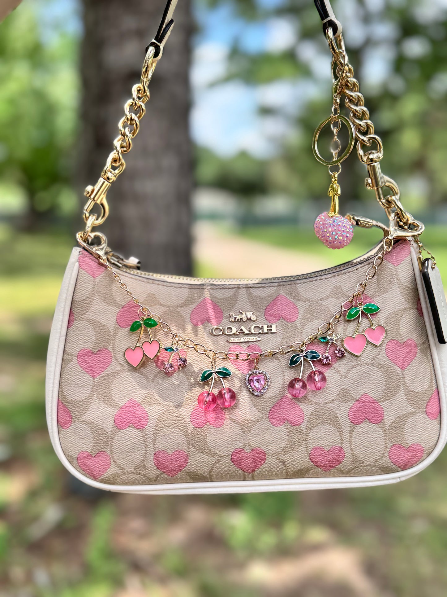 Lovely Cherry Bag Chain