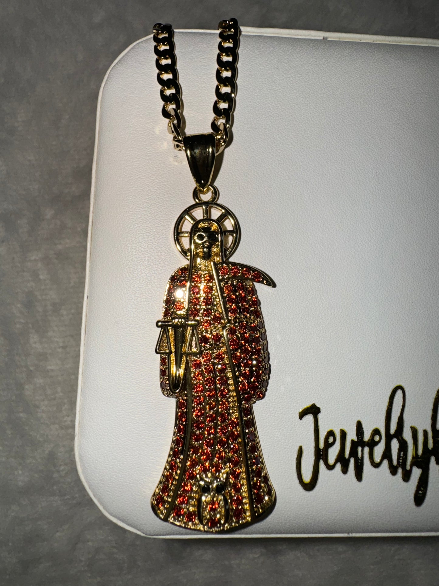 Large Red Santa Muerte