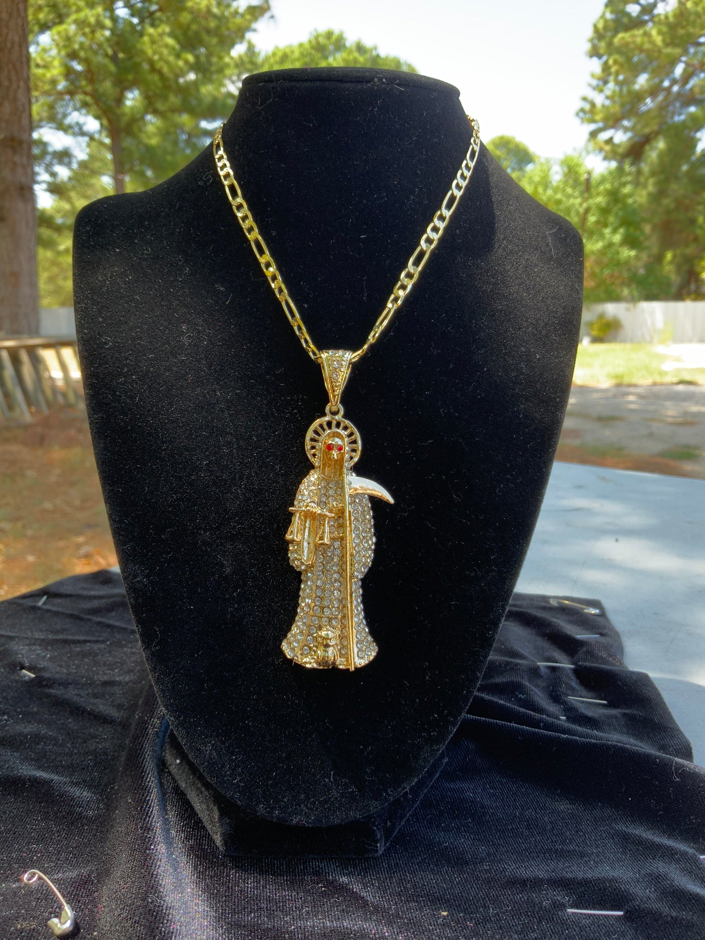 Collar Santa Muerte xl