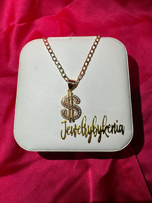 Money Sign Necklace